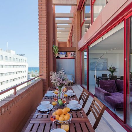 Unique Rentals - Stylish Seafront Duplex Barcelona Exterior foto